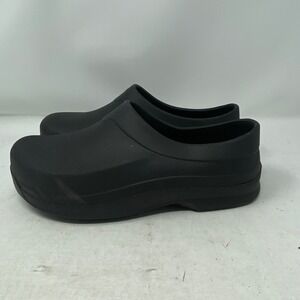 TredSafe Pepper Slip Resistant Work Clogs Black EVA Mens 7 Womens 9 Flat